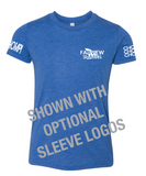 2025 Fairview Sharks - Royal Blue Heather Short Sleeve T-Shirt