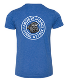 2025 Fairview Sharks - Royal Blue Heather Short Sleeve T-Shirt