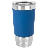 Polar Camel 20oz Vacuum Insulated Tumbler with Silicone Grip and Clear Lid