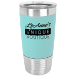 Polar Camel 20 oz. Tumbler with Silicone Grip and Clear Lid