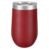 Polar Camel 16 oz. Vacuum Insulated Stemless Tumbler with Lid